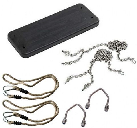 commercial heavy duty rubber swing seat flat swing